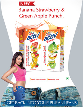 Dabur Real Activ ‘Banana Strawberry’ & ‘Green Apple’ launched with new marketing campaign ‘Activate Life’