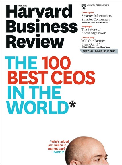 Eight Indian CEO’s in Harvard Business Review 100 Best CEO’s in the world