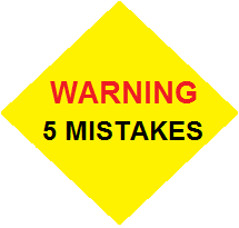Five Mistakes to avoid in Content Marketing