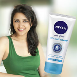 Parineeti Chopra, the new brand ambassador of Nivea ‘Total Face Cleanup’