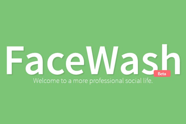 Facewash app to clean up Facebook profile