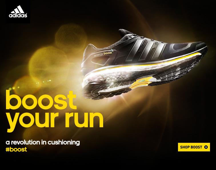 Adidas India launches “The Energy Boost” running shoe with built-in bounce