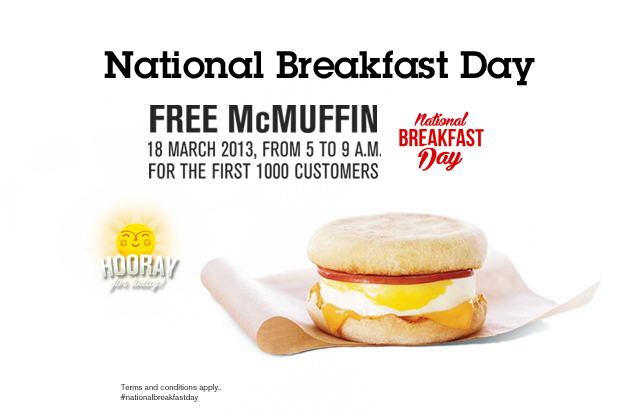 McDonald’s launches National Breakfast Day Campaign in India