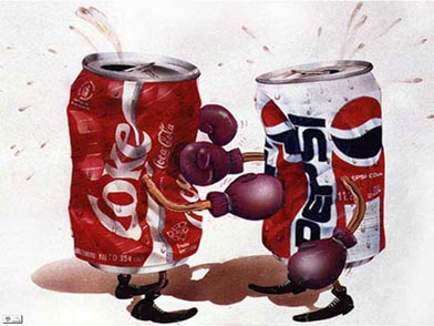 Coke and Pepsi war intensifies