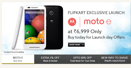Motorola sells million plus smartphones handsets through Flipkart