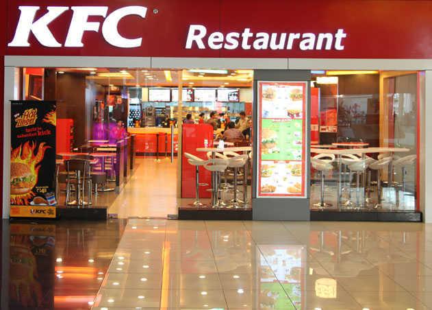 Sales of  KFC and Pizza Hut restaurant chains in India drop