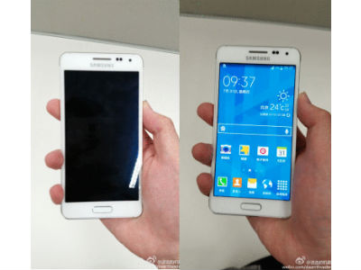 Metallic Samsung Galaxy Alpha Resembles Like Apple iPhone