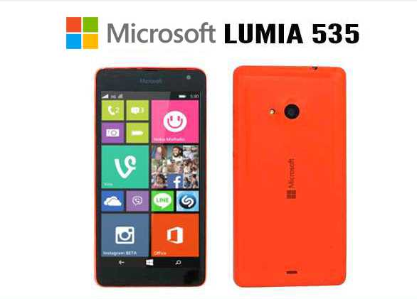 Microsoft unveils new Lumia 535 smartphone, drops Nokia brand