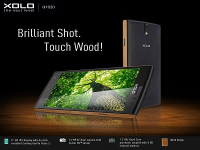 Xolo Q1020 with wooden frame launched for Rs 11,499