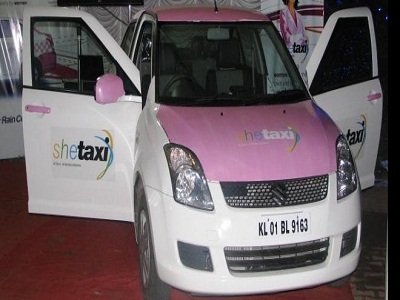 Cabs for Women with Women Drivers Get Attention in India