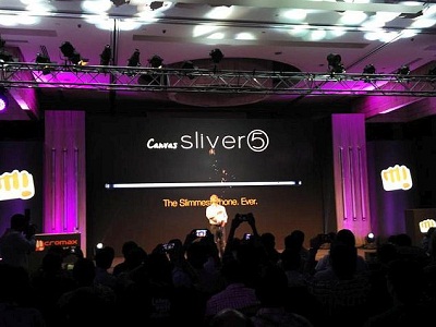 5.1 mm Thin Micromax Canvas Sliver 5 Launched for Rs 17,999
