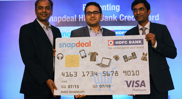 HDFC Bank and Snapdeal jointly launch co-branded credit card