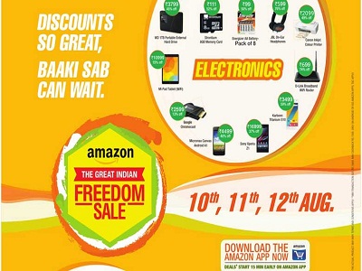 Amazon ‘The Great Indian Freedom Sale’ ends on Aug 12