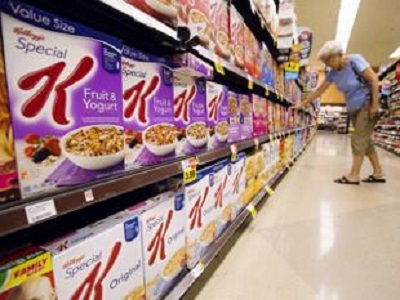 Kellogg to make cereal as a snack in addition to breakfast food