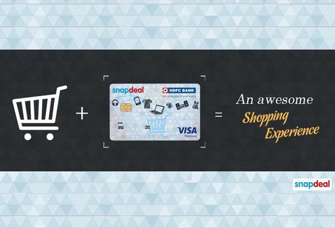 Snapdeal and HDFC Bank jointly launch co branded e-commerce credit card