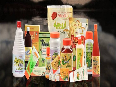 Exclusive space set up for Patanjali products in supermarkets