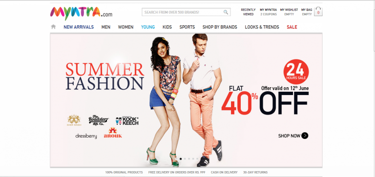 Myntra to launch universal size chart by mid-April