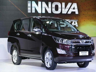 Toyota Innova Crysta to be launched in India on May 3