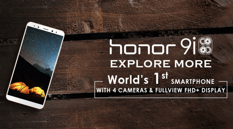 Smartphone Innovation: Honor 9i launched by Huawei with dual camera set up in the front