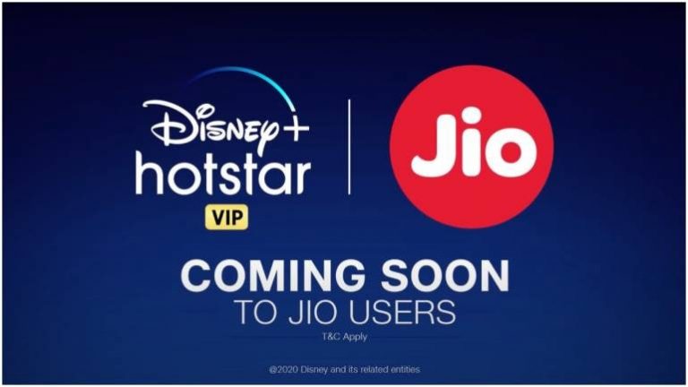 Free Disney+ Hot star VIP subscription offered by Jio to its prepaid subscribers