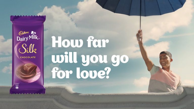 The new ad of Cadbury dairy milk silk asks ‘how far will you go for love?’