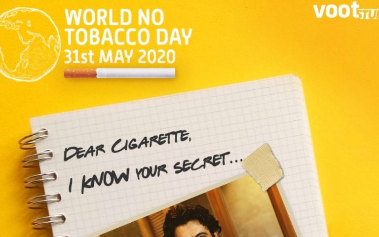 VOOT Studio initiates campaign to bring behavioral change on World Tobacco Day