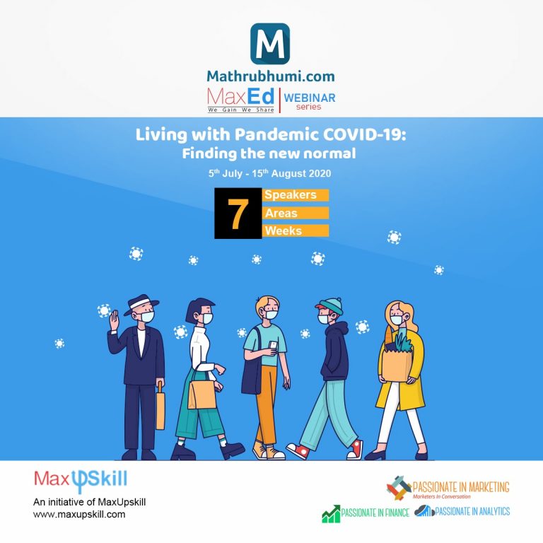 Mathrubhumi.com MaxEd Webinar series announced- 5th July to 15th August 2020