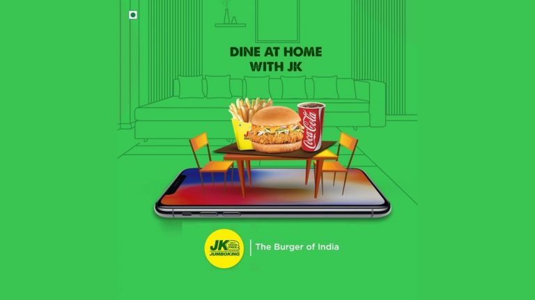 Jumbo king launches its new ” Burger of India” campaign
