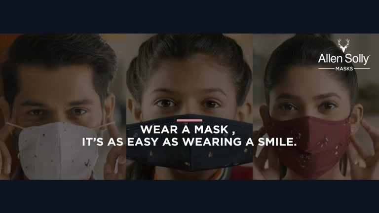 Allen Solly’s latest ad encourages the use of masks