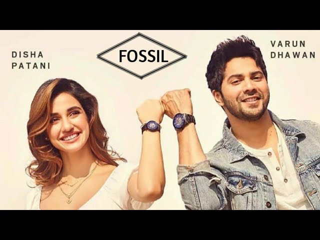 Disha Patani – The new brand ambassador for Fossil