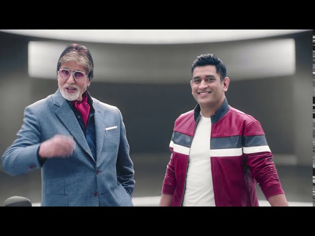 TVS launches new campaign on its dual platform Fi technology, Onscreen: Amitabh and Dhoni