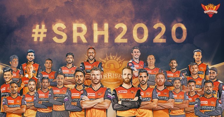 IPL 2020: 13 sponsors for Sunrisers Hyderabad