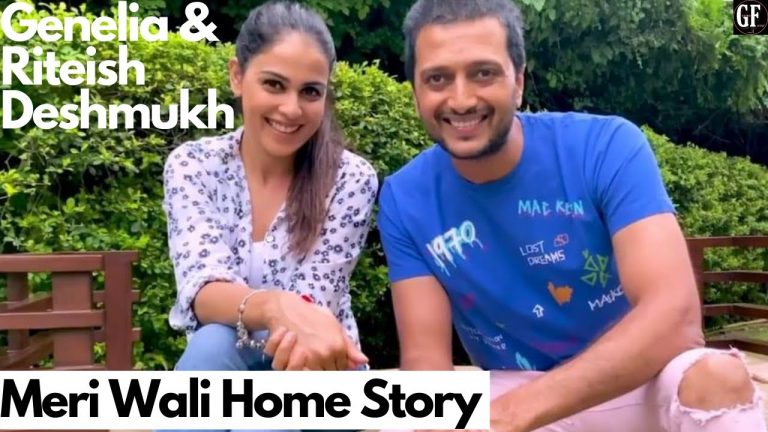 “Meri Wali Home Story” of Genelia and Riteish revealed