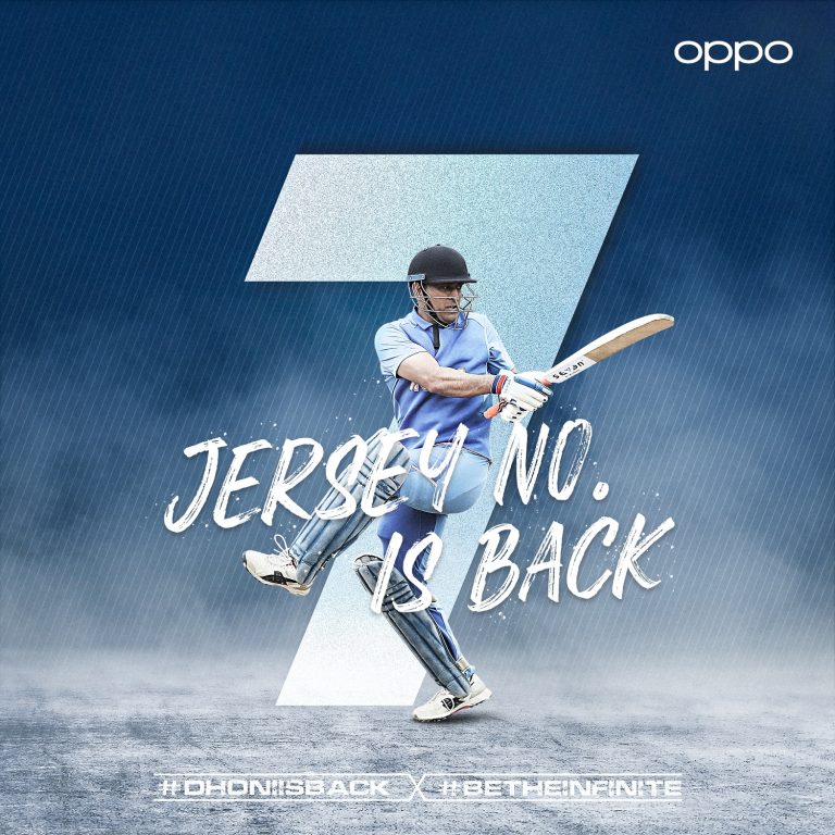 Excellence is about to double into two as OPPO collaborates with MS Dhoni