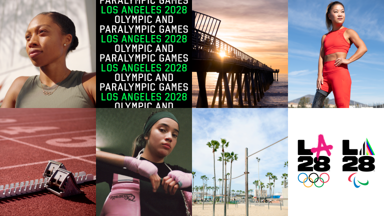 L.A. 2028 unveils dynamic Olympics logo