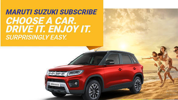Maruti Suzuki offers subscription services for Arena and Nexa variants