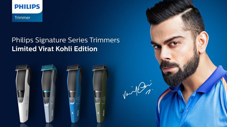 New Philips Signature Series Trimmers campaign features Virat Kohli