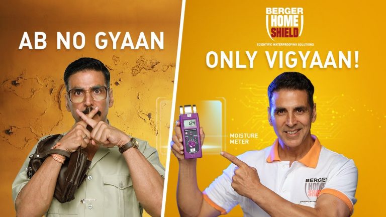 Berger paint new campaign features Akshay Kumar