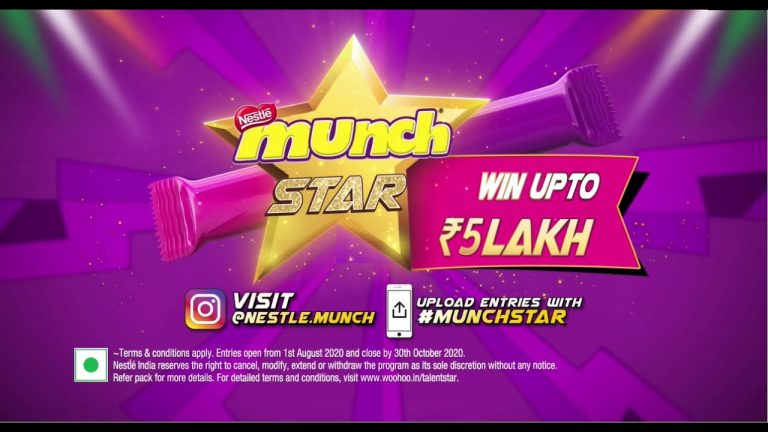 Munch Star initiative by Nestlé featuring Samantha
