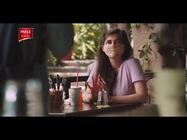 A date with Masks, gloves in Parle’s new ad