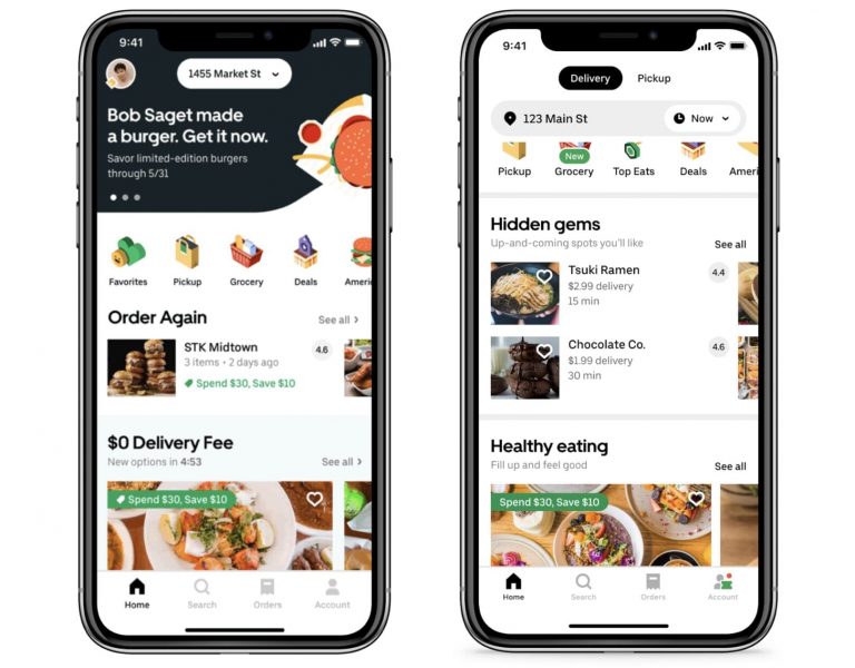 Uber Eats redesigns the app with new features
