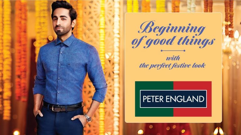 “Beginning of good things with the perfect festive look” campaign by Peter England