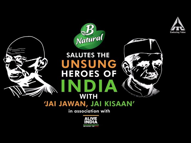 ‘Jai Jawaan, Jai Kisaan’ campaign by ITC’s B Natural