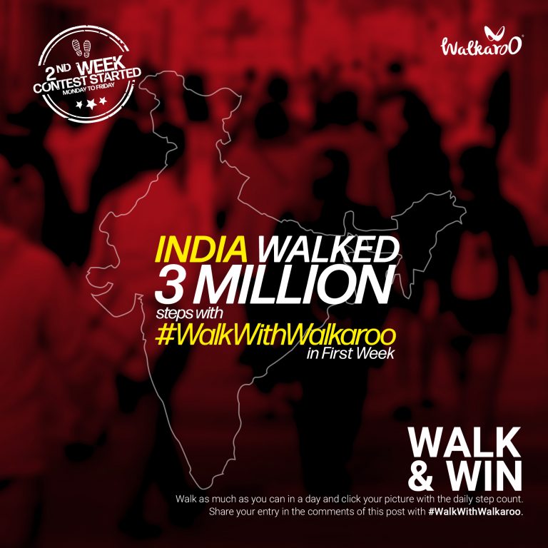 Walkaroo is back with its new #WalkWithWalkaroo Social Contest