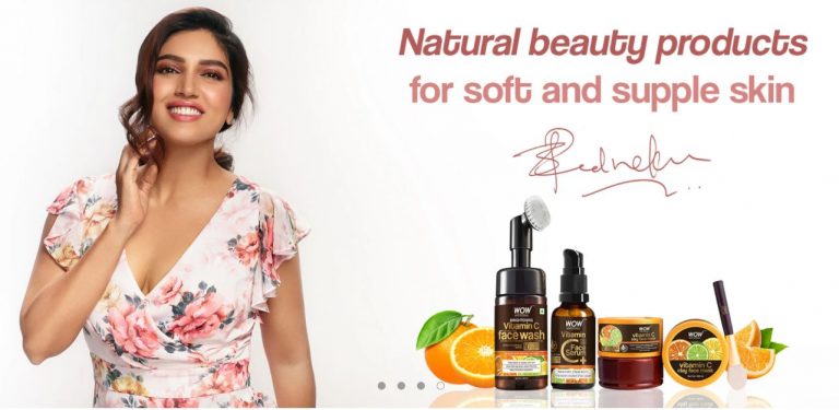 Bhumi Pednekar joins hand with WOW skin science