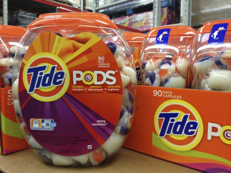 Tide uses the same ideas and same methods as Ariel for selling PODs
