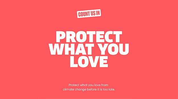 Lintas Live supports the Launch of ‘Count us in’, A massive global movement to create awareness on climate change