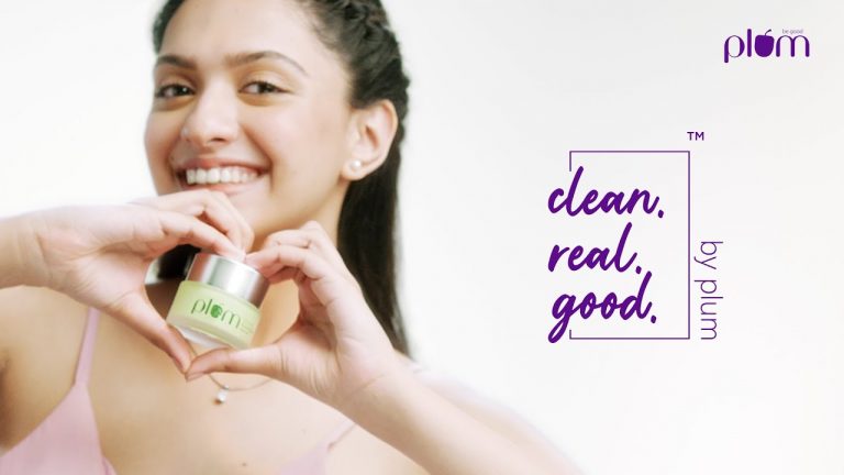 ‘Clean.Real.Good-by plum’  highlights the importance of Clean beauty