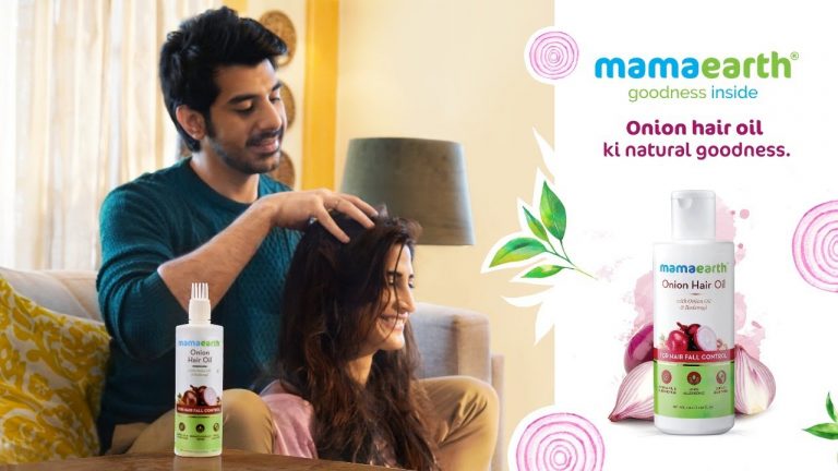 MamaEarth Launches Their First TVC Film On Onion Hair Oil