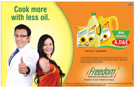 Freedom Healthy Cooking Oil promotes guilt free eating- Case Study